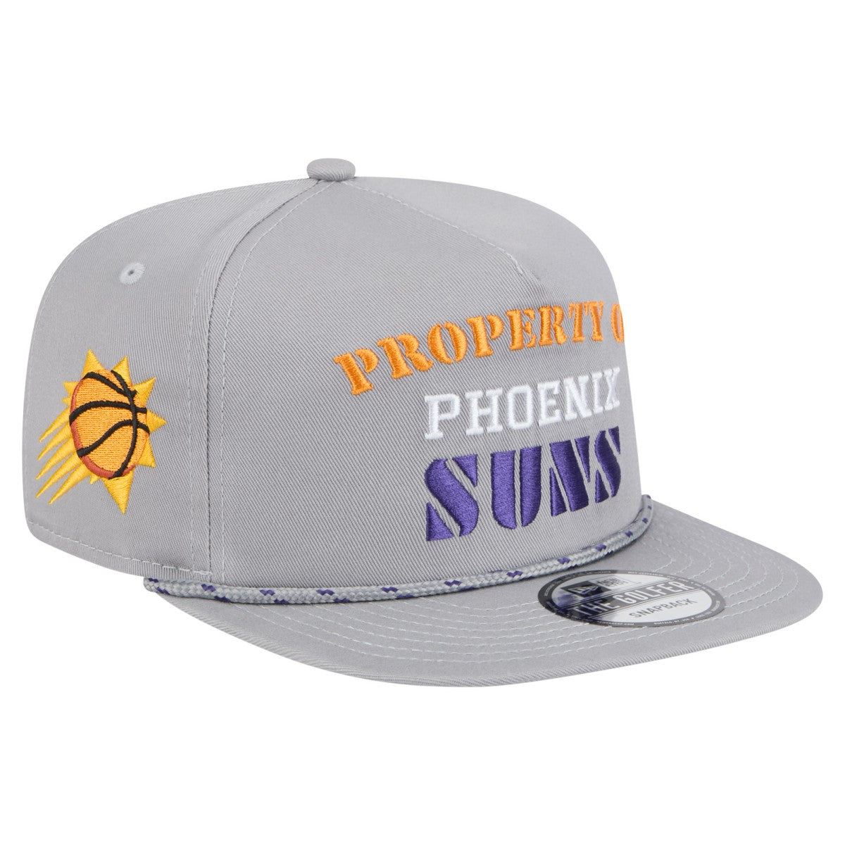 Phoenix Suns Throwback Property Of Golfer Snapback Hat Gray