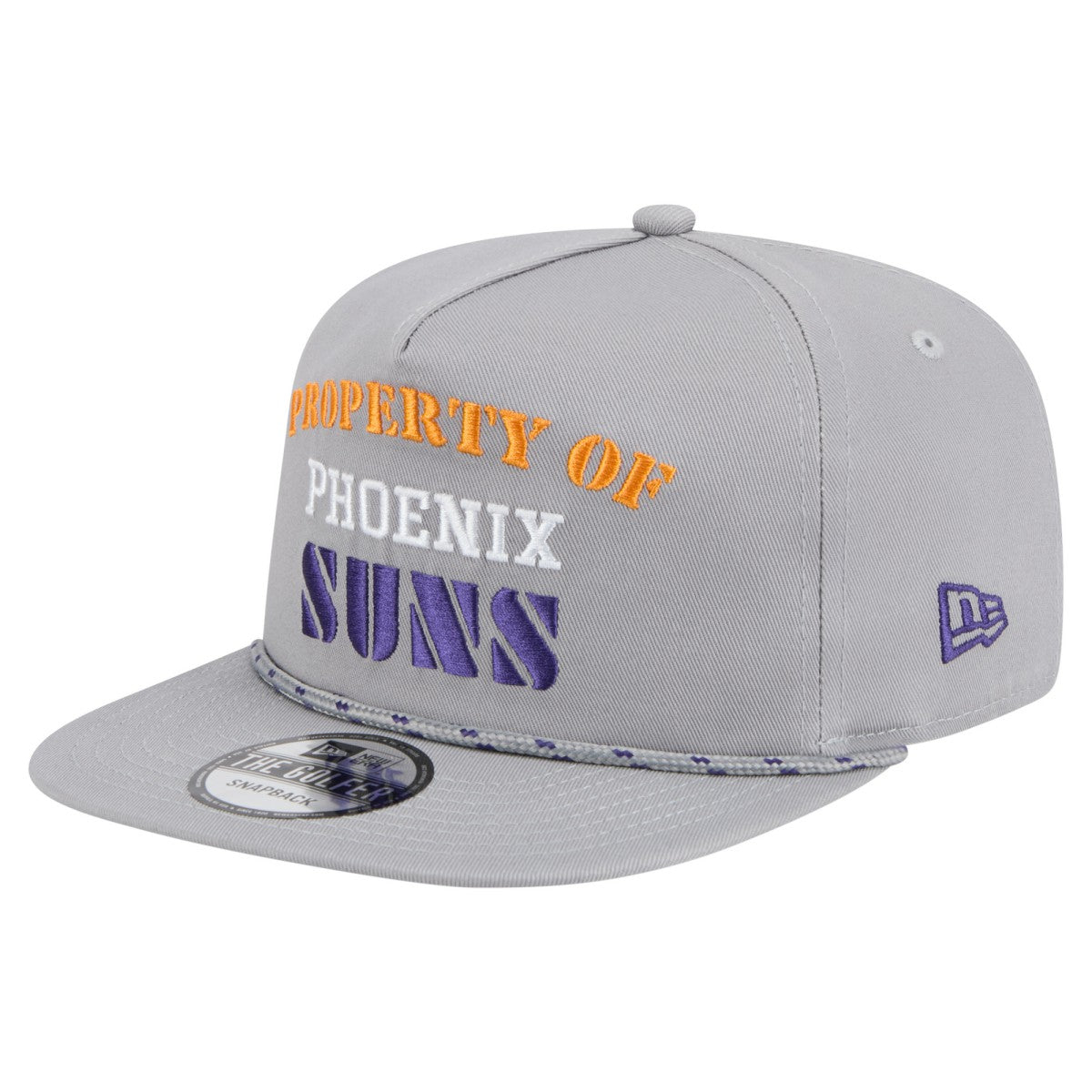 Phoenix Suns Throwback Property Of Golfer Snapback Hat Gray