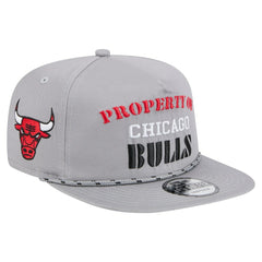 Chicago Bulls Throwback Property Of Golfer Snapback Hat Gray
