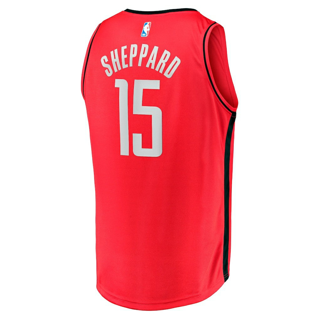 Reed Sheppard Houston Rockets 2024 NBA Draft Fast Break Player Jersey Icon Edition Red
