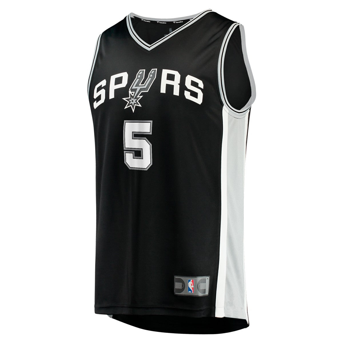 Stephon Castle San Antonio Spurs Youth 2024 NBA Draft Fast Break Player Jersey Icon Edition Black