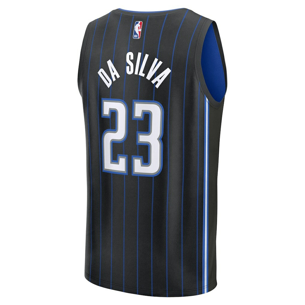 Tristan da Silva Orlando Magic Youth 2024 NBA Draft Fast Break Player Jersey Icon Edition Black