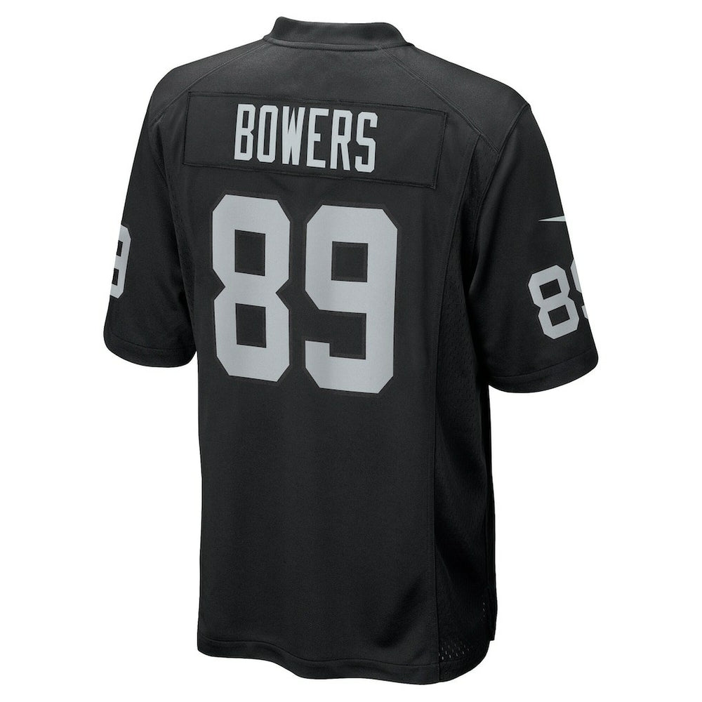 Brock Bowers Las Vegas Raiders Youth Game Jersey Black