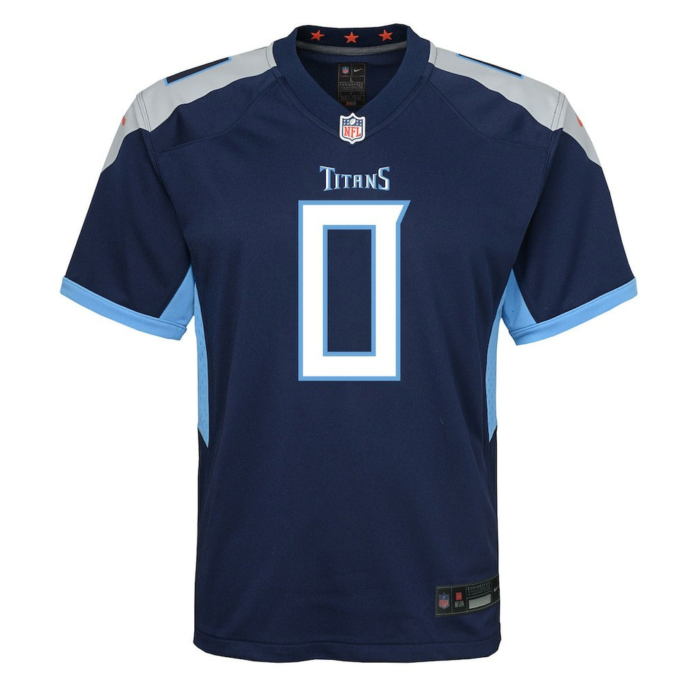 Calvin Ridley Tennessee Titans Youth Game Jersey Navy