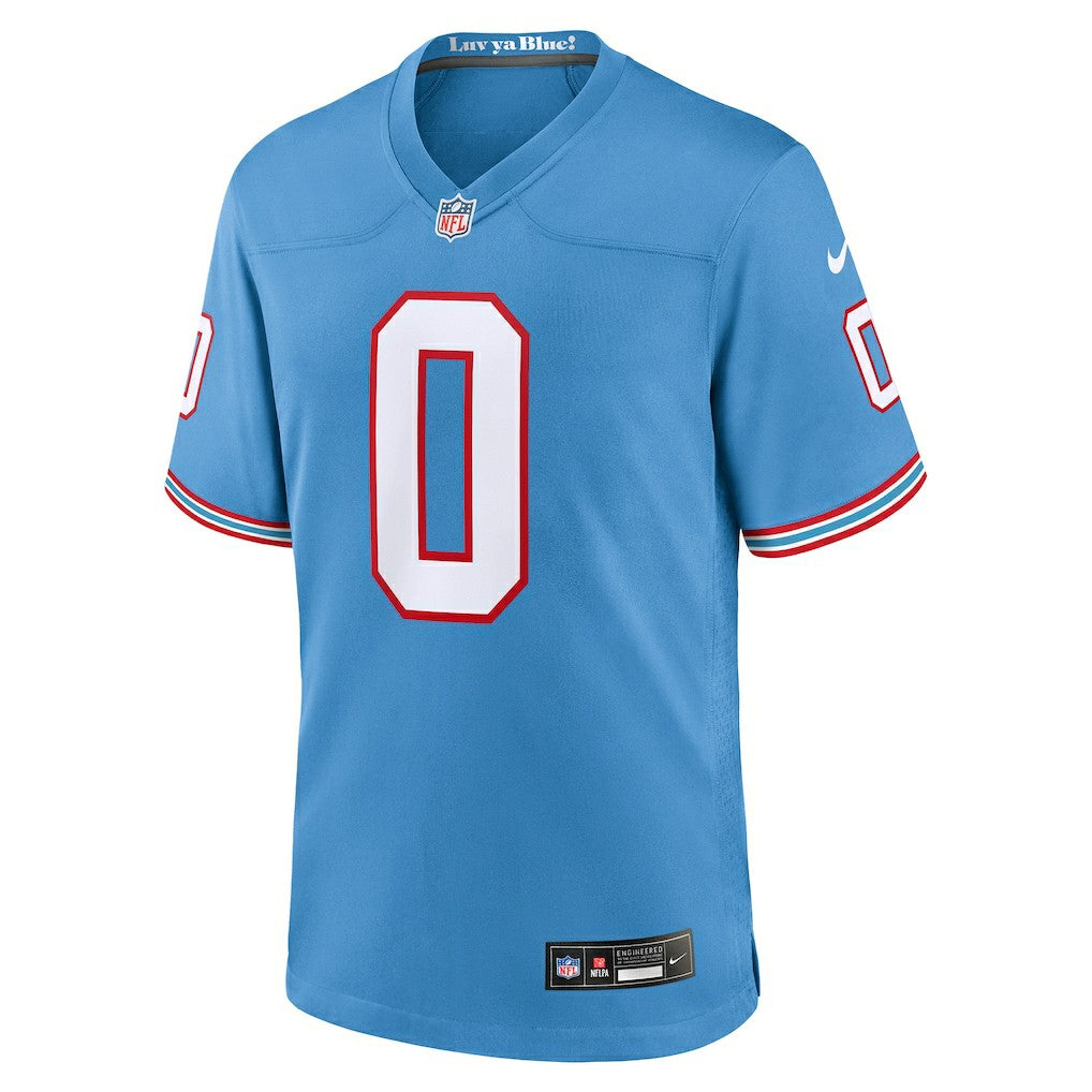 Calvin Ridley Tennessee Titans Youth Game Jersey Light Blue