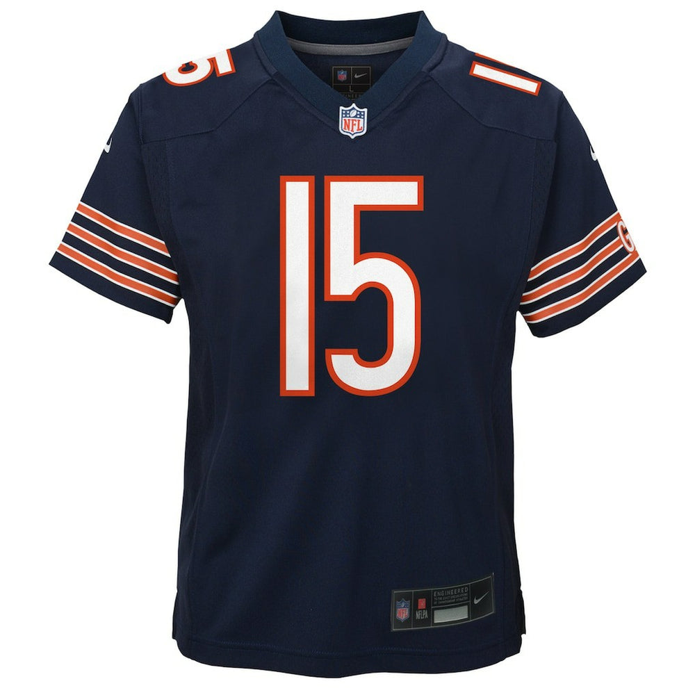 Rome Odunze Chicago Bears Youth Game Jersey Navy