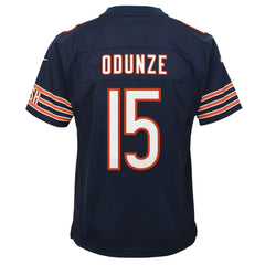 Rome Odunze Chicago Bears Youth Game Jersey Navy