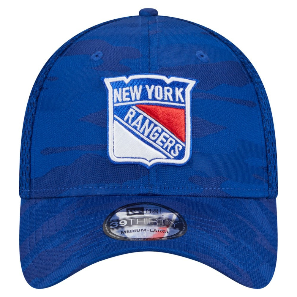 NHL New York Rangers New Era Active Subtle Camo 39THIRTY Flex Hat - Blue