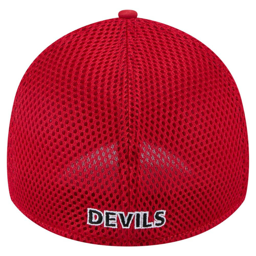 NHL New Jersey Devils New Era Linear Featherweight 39THIRTY Flex Hat - Red