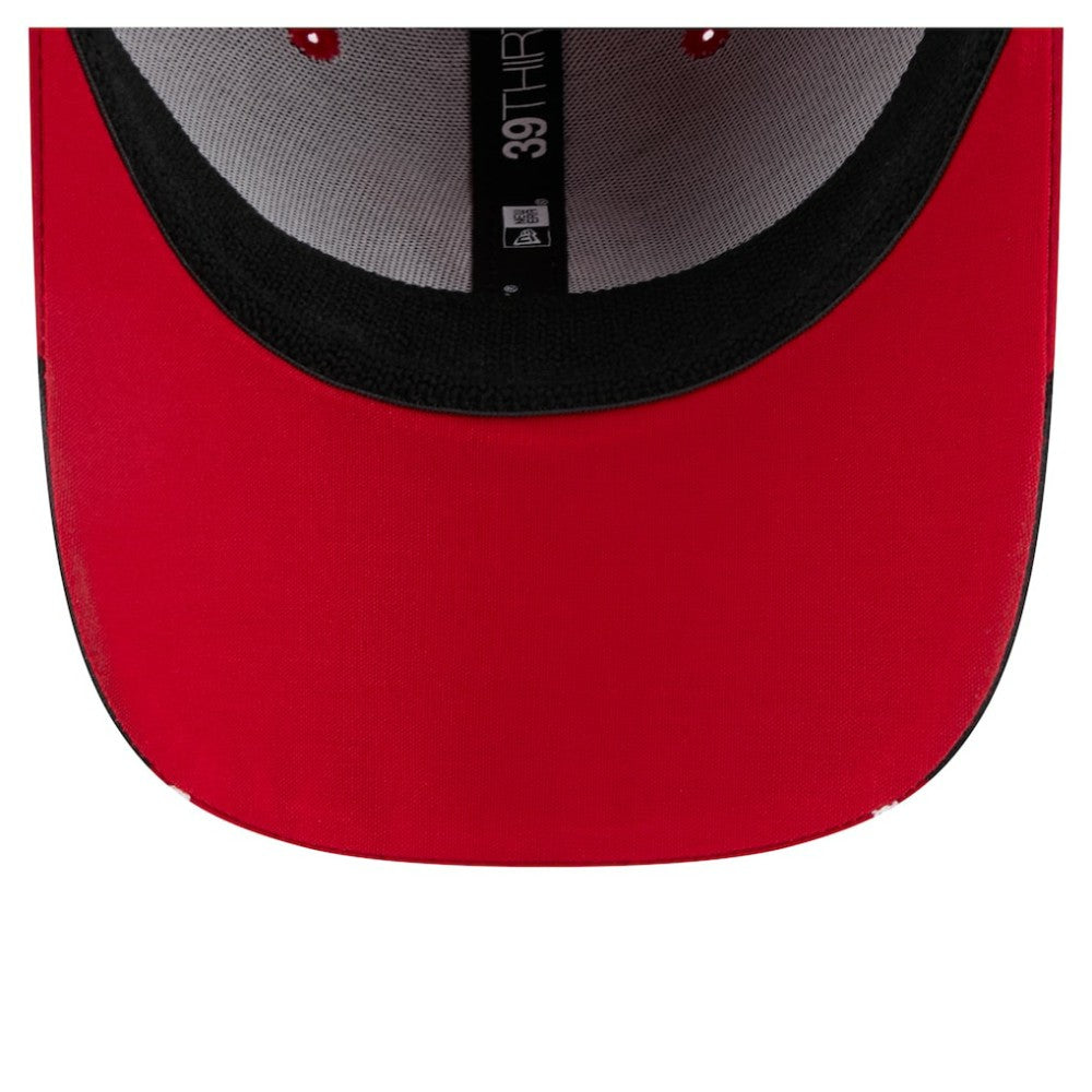 NHL New Jersey Devils New Era Linear Featherweight 39THIRTY Flex Hat - Red