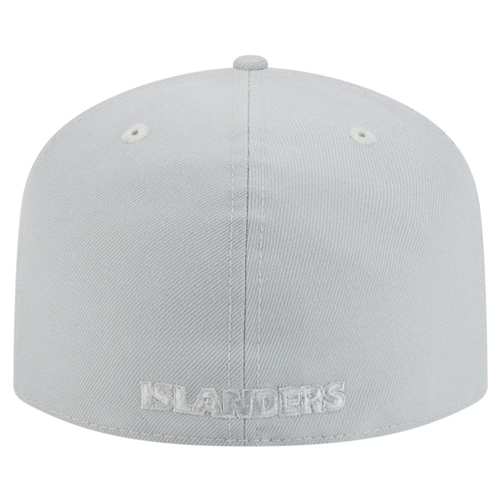 NHL New York Islanders New Era Color Pack A-Frame 59FIFTY Fitted Hat - Gray