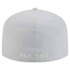 NHL New York Islanders New Era Color Pack A-Frame 59FIFTY Fitted Hat - Gray