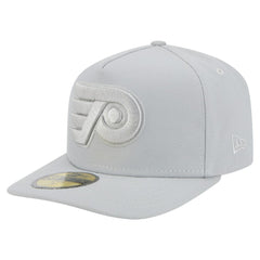 NHL Philadelphia Flyers New Era Color Pack A-Frame 59FIFTY Fitted Hat - Gray