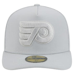 NHL Philadelphia Flyers New Era Color Pack A-Frame 59FIFTY Fitted Hat - Gray