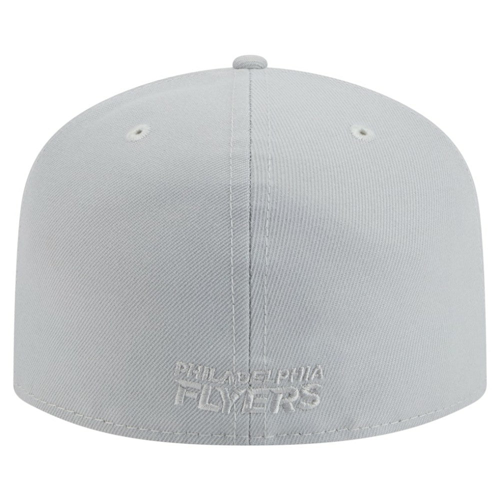 NHL Philadelphia Flyers New Era Color Pack A-Frame 59FIFTY Fitted Hat - Gray