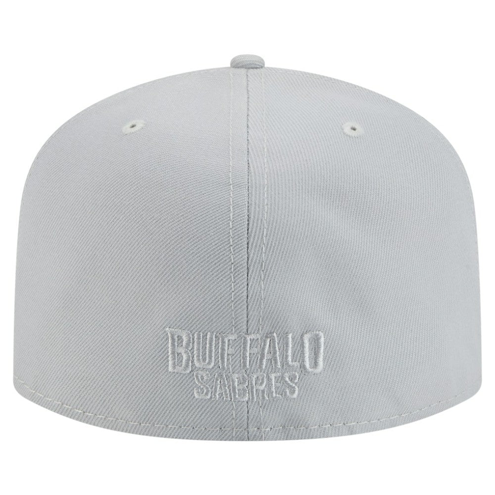 NHL Buffalo Sabres New Era Color Pack A-Frame 59FIFTY Fitted Hat - Gray