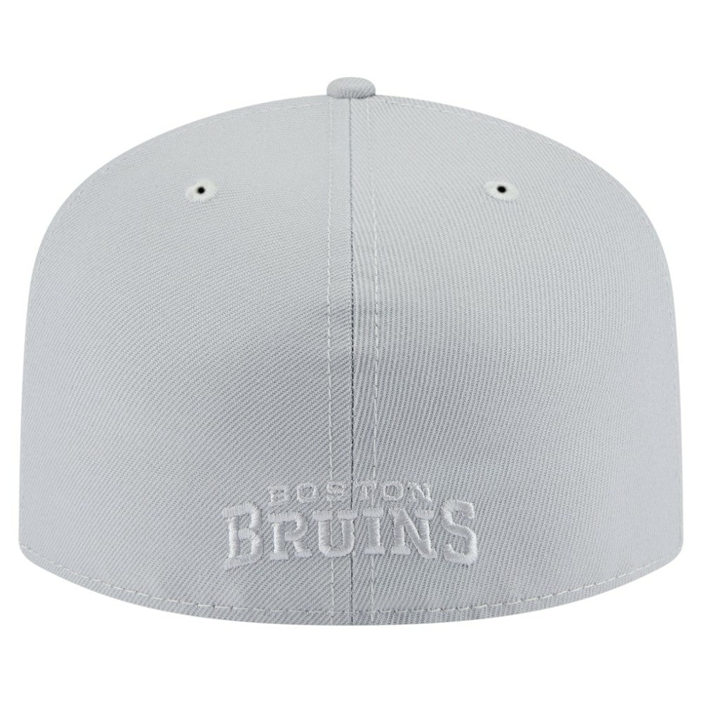 NHL Boston Bruins New Era Color Pack A-Frame 59FIFTY Fitted Hat - Gray