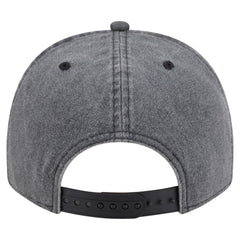 NHL Vegas Golden Knights New Era Throwback Washed A-Frame Pre-Curved 9FIFTY Snapback Hat - Charcoal
