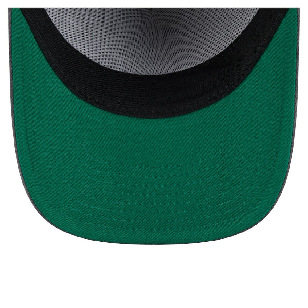 NHL Colorado Avalanche New Era Throwback Washed A-Frame Pre-Curved 9FIFTY Snapback Hat - Charcoal
