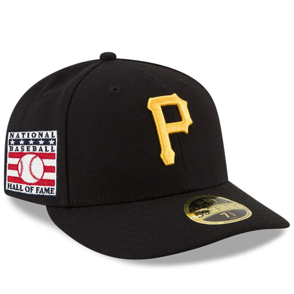 Pittsburgh Pirates New Era National Baseball Hall of Fame Low Profile 59FIFTY Fitted Hat - Black Hats