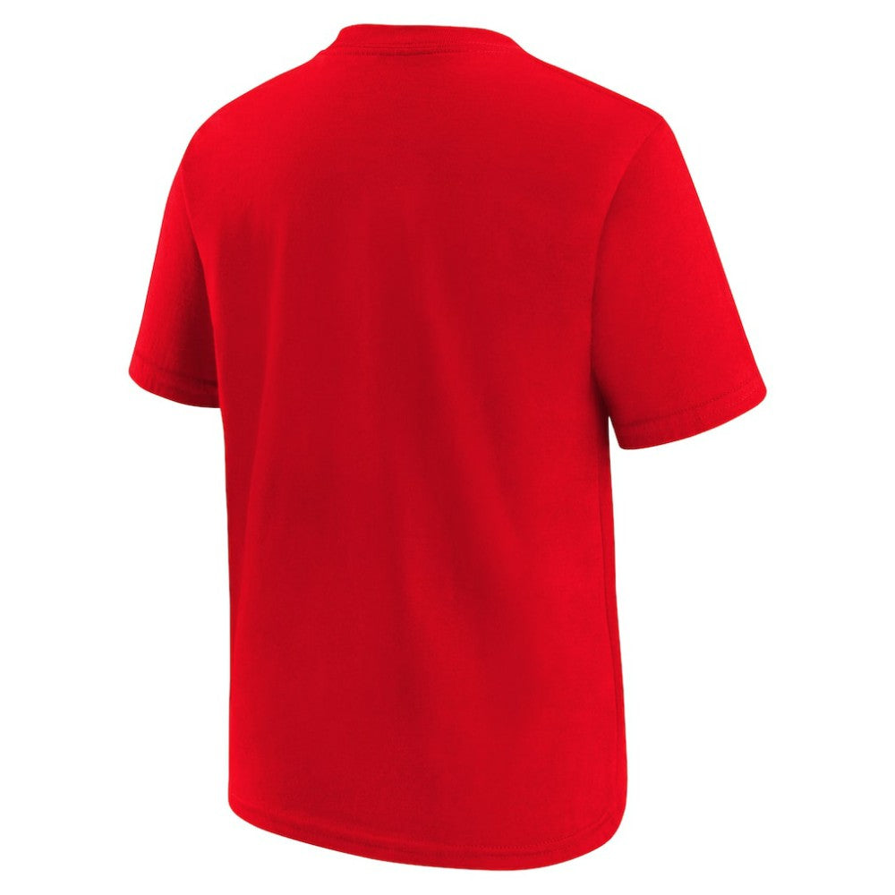Cincinnati Reds Nike Youth Cooperstown Collection Team Logo T-Shirt - Red T-shirts