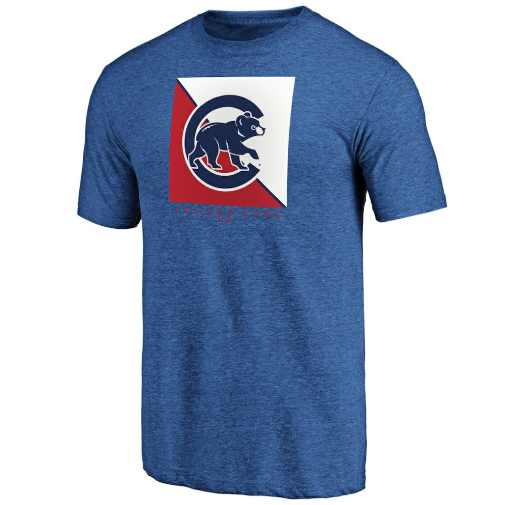 Chicago Cubs Pregame Vibe Tri-Blend T-Shirt - Royal T-shirts