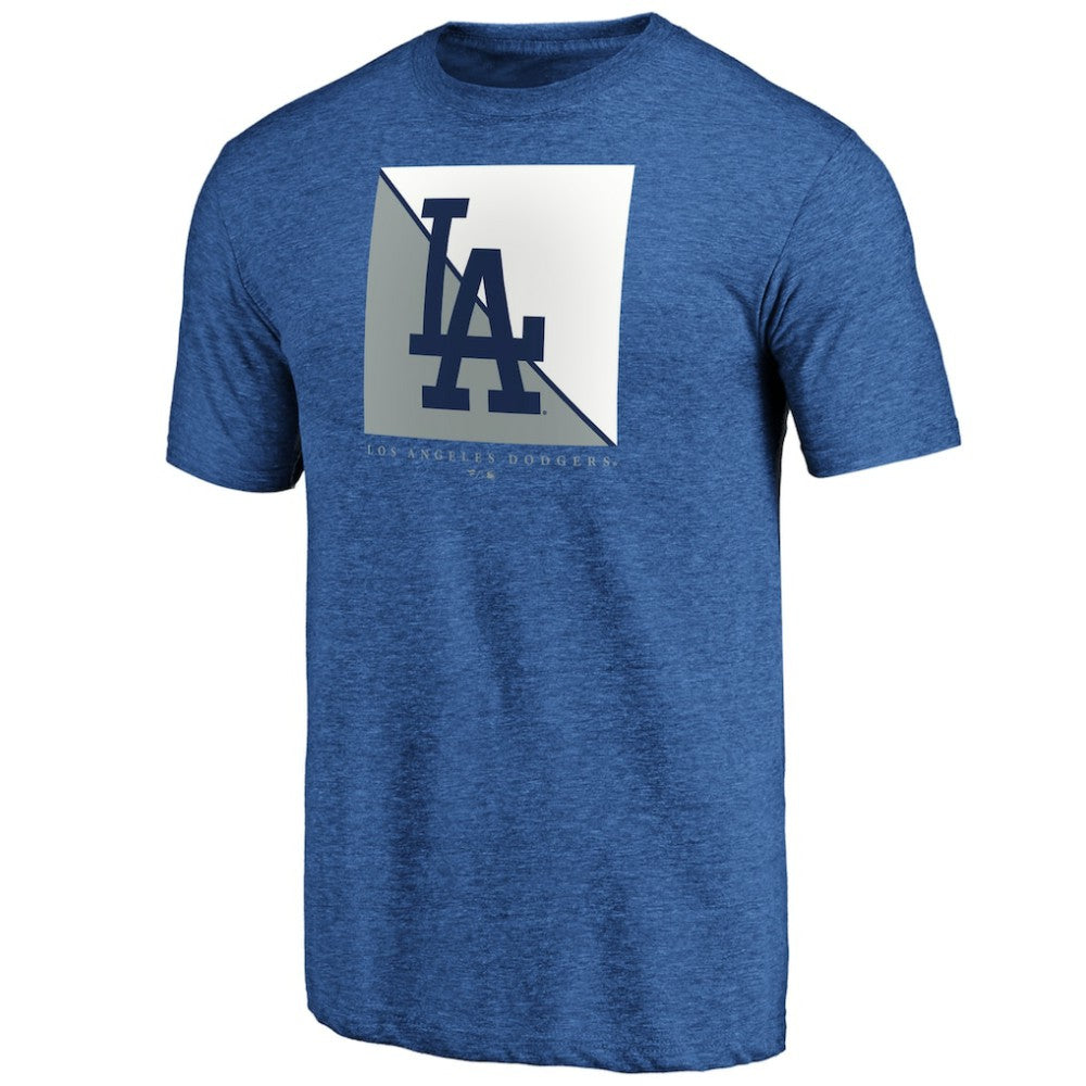Los Angeles Dodgers Pregame Vibe Tri-Blend T-Shirt - Royal T-shirts