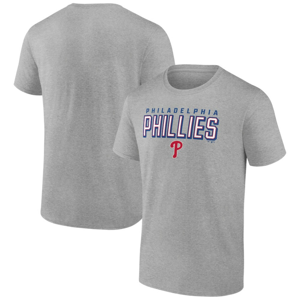 Philadelphia Phillies Swagger T-Shirt - Heather Gray T-shirts