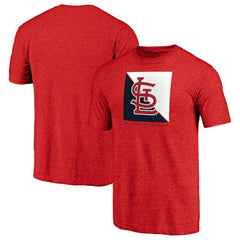 St. Louis Cardinals Pregame Vibe Tri-Blend T-Shirt - Red T-shirts