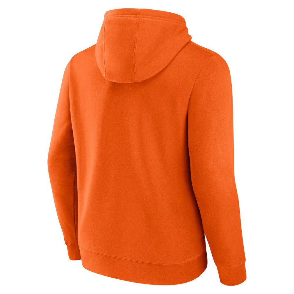 NHL Anaheim Ducks Fanatics Primary Logo Fleece Pullover Hoodie - Orange