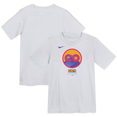 Colorado Rockies Nike Preschool 2025 City Connect Logo T-Shirt - White T-shirts