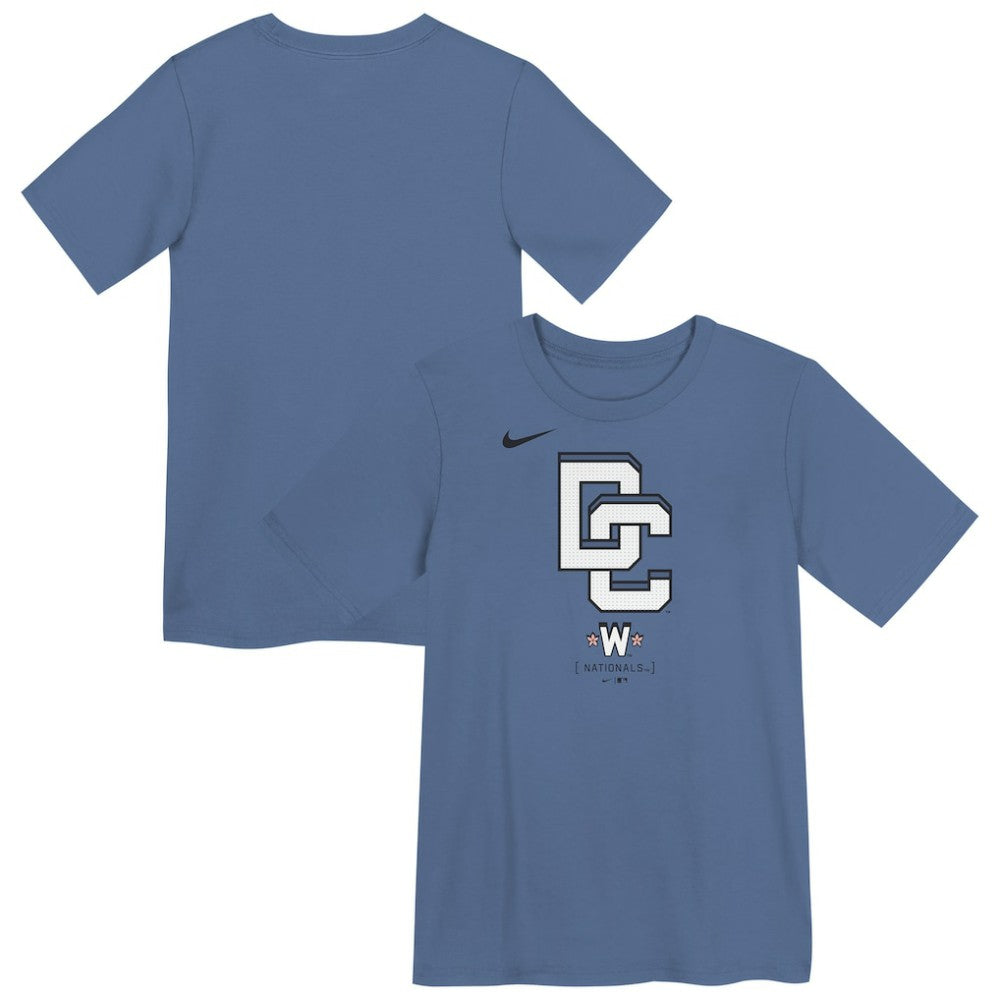 Washington Nationals Nike Preschool 2025 City Connect T-Shirt - Blue T-shirts
