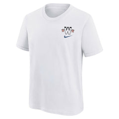 Washington Nationals Nike Youth 2025 City Connect T-Shirt - White T-shirts