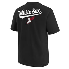 Chicago White Sox Nike Youth 2025 City Connect T-Shirt - Black T-shirts