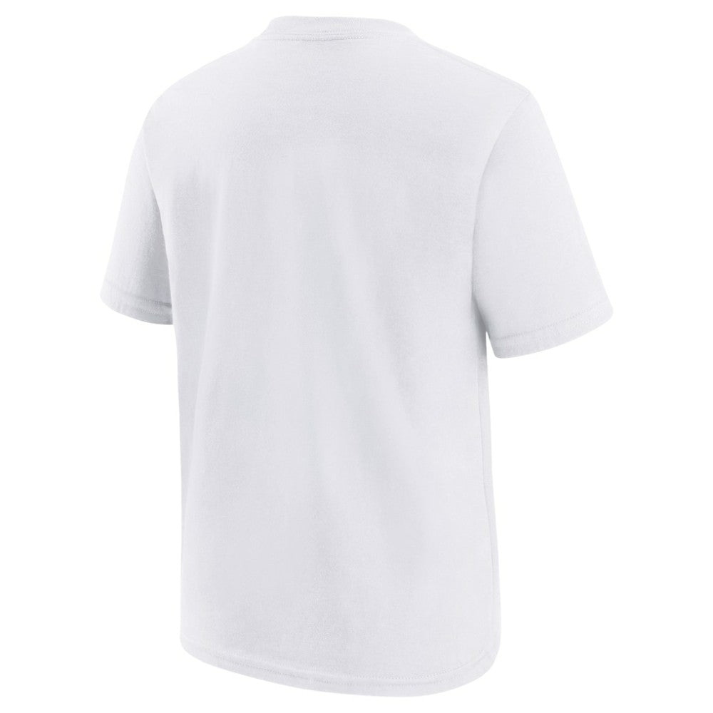 Colorado Rockies Nike Youth 2025 City Connect Wordmark T-Shirt - White T-shirts