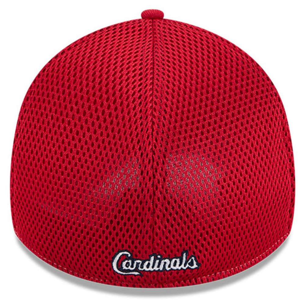 St. Louis Cardinals New Era 2025 Spring Training 39THIRTY Flex Hat - Navy/Red Hats