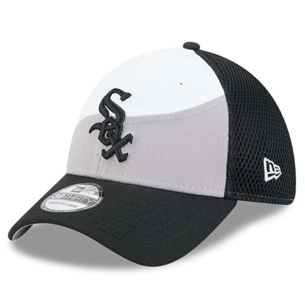 Chicago White Sox New Era 2025 Spring Training 39THIRTY Flex Hat - Gray/Black Hats