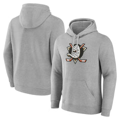 NHL Anaheim Ducks Primary Logo Pullover Sweatshirt - Gray