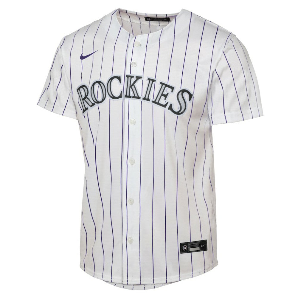Kris Bryant Colorado Rockies Nike Youth Home Replica Player Jersey - White Jerseys