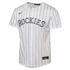 Kris Bryant Colorado Rockies Nike Youth Home Replica Player Jersey - White Jerseys