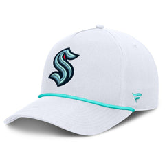 NHL Seattle Kraken Fanatics Rope A-Frame Adjustable Hat - White