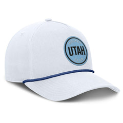 NHL Utah Hockey Club Fanatics Rope A-Frame Adjustable Hat - White