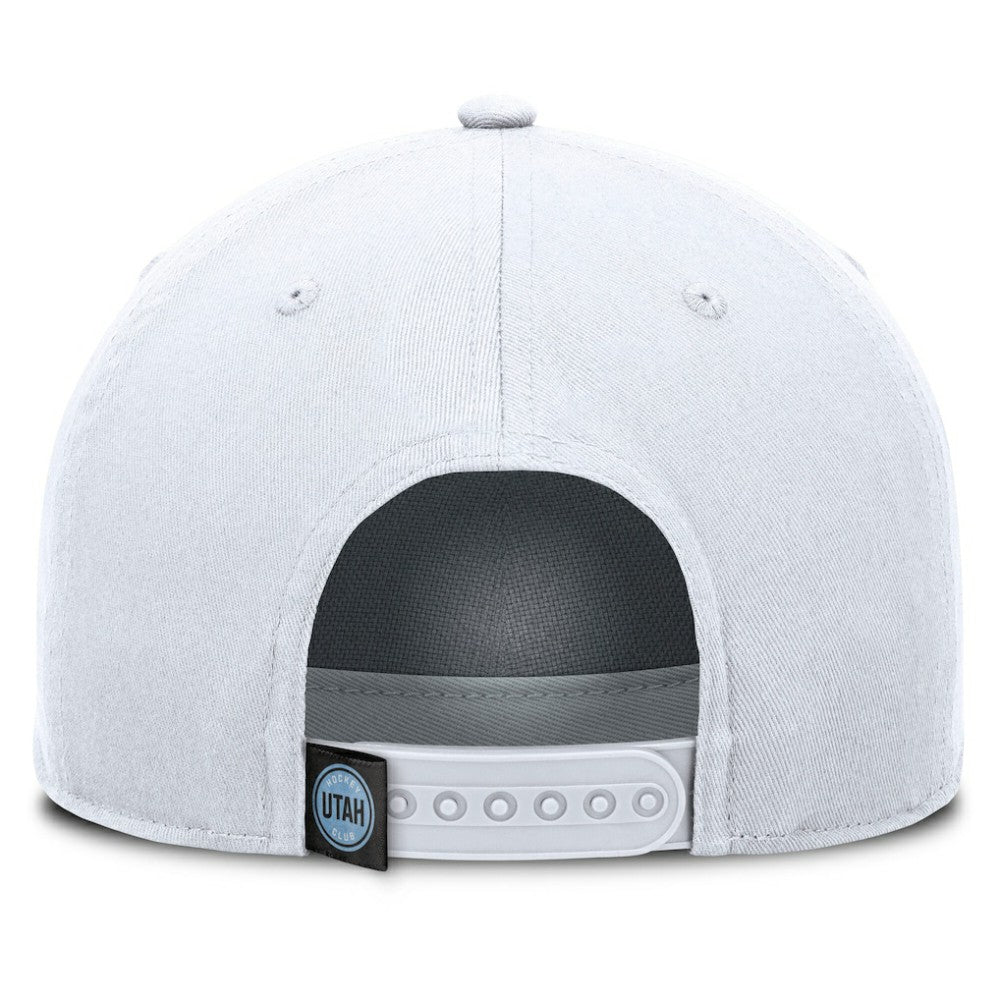 NHL Utah Hockey Club Fanatics Rope A-Frame Adjustable Hat - White