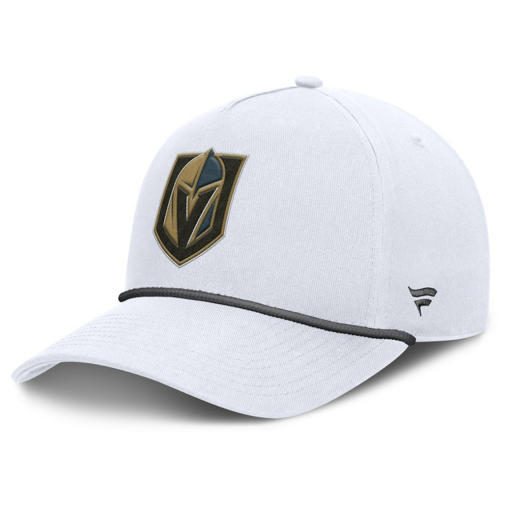 NHL Vegas Golden Knights Fanatics Rope A-Frame Adjustable Hat - White