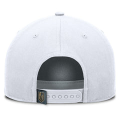 NHL Vegas Golden Knights Fanatics Rope A-Frame Adjustable Hat - White