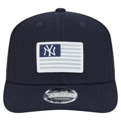 New York Yankees New Era Flag 9SEVENTY Stretch-Snap Hat - Navy Hats