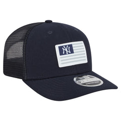New York Yankees New Era Flag 9SEVENTY Stretch-Snap Hat - Navy Hats