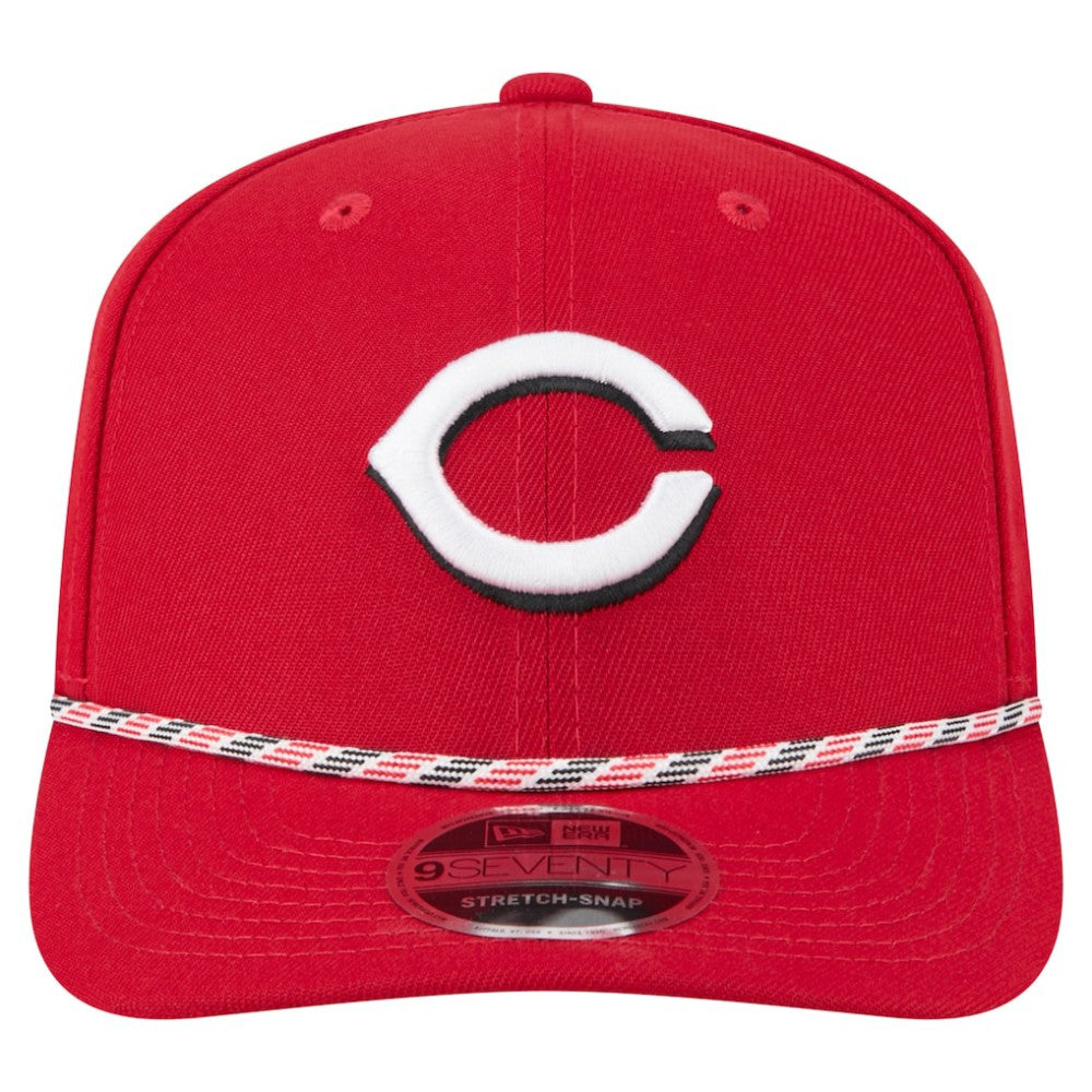 Cincinnati Reds New Era Multi-Rope 9SEVENTY Stretch-Snap Hat - Red Hats