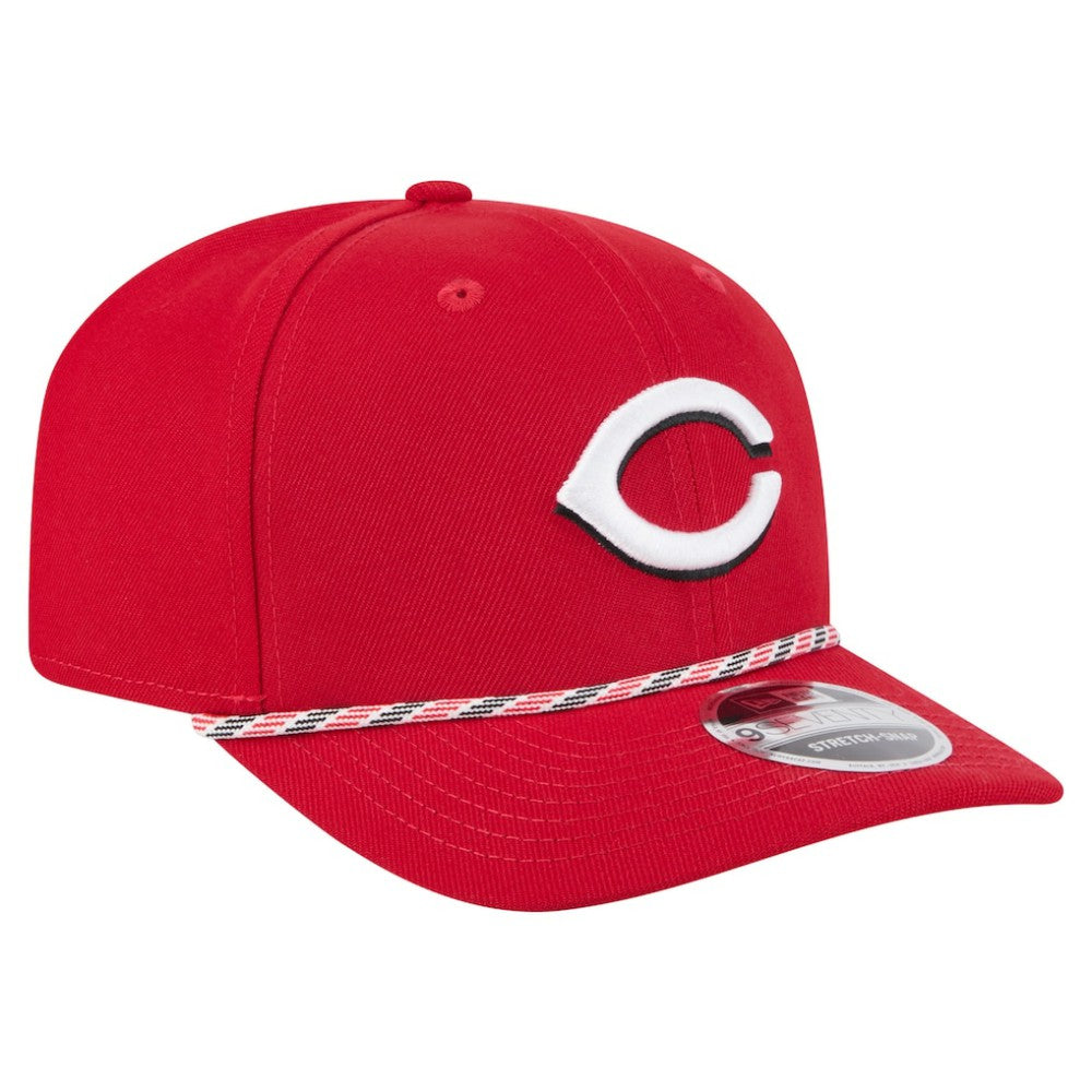Cincinnati Reds New Era Multi-Rope 9SEVENTY Stretch-Snap Hat - Red Hats
