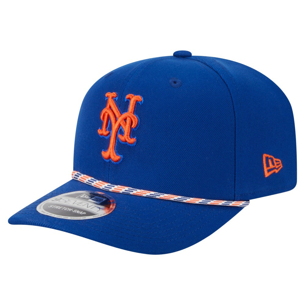 New York Mets New Era Multi-Rope 9SEVENTY Stretch-Snap Hat - Royal Hats